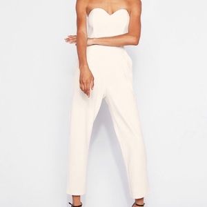 Straight leg ankle pant jumpsuit. Never worn!